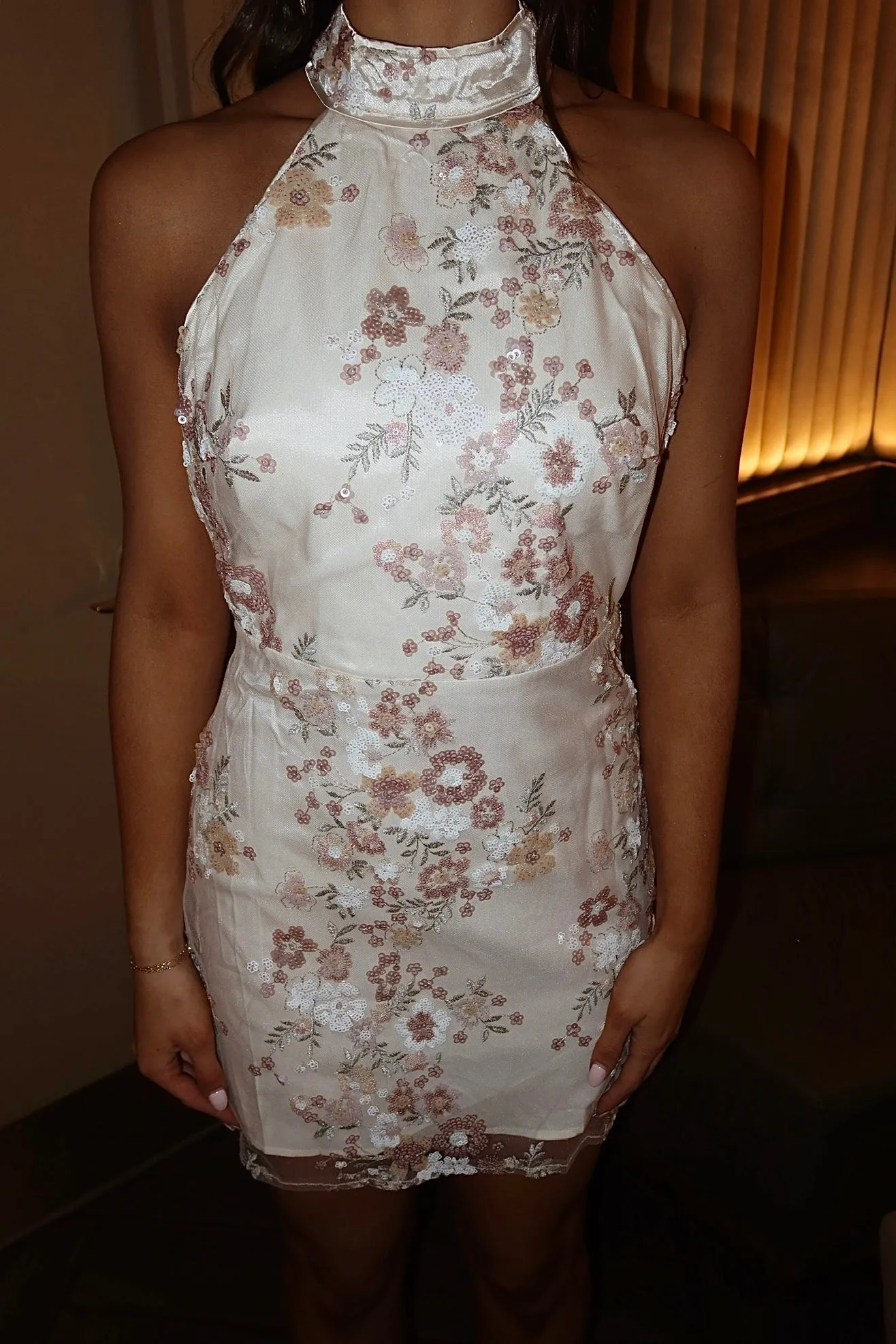 Infinite Admiration Satin Mini Dress sold by Bella Rose boutique product image thumbnail 2