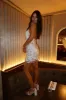 Infinite Admiration Satin Mini Dress sold by Bella Rose boutique