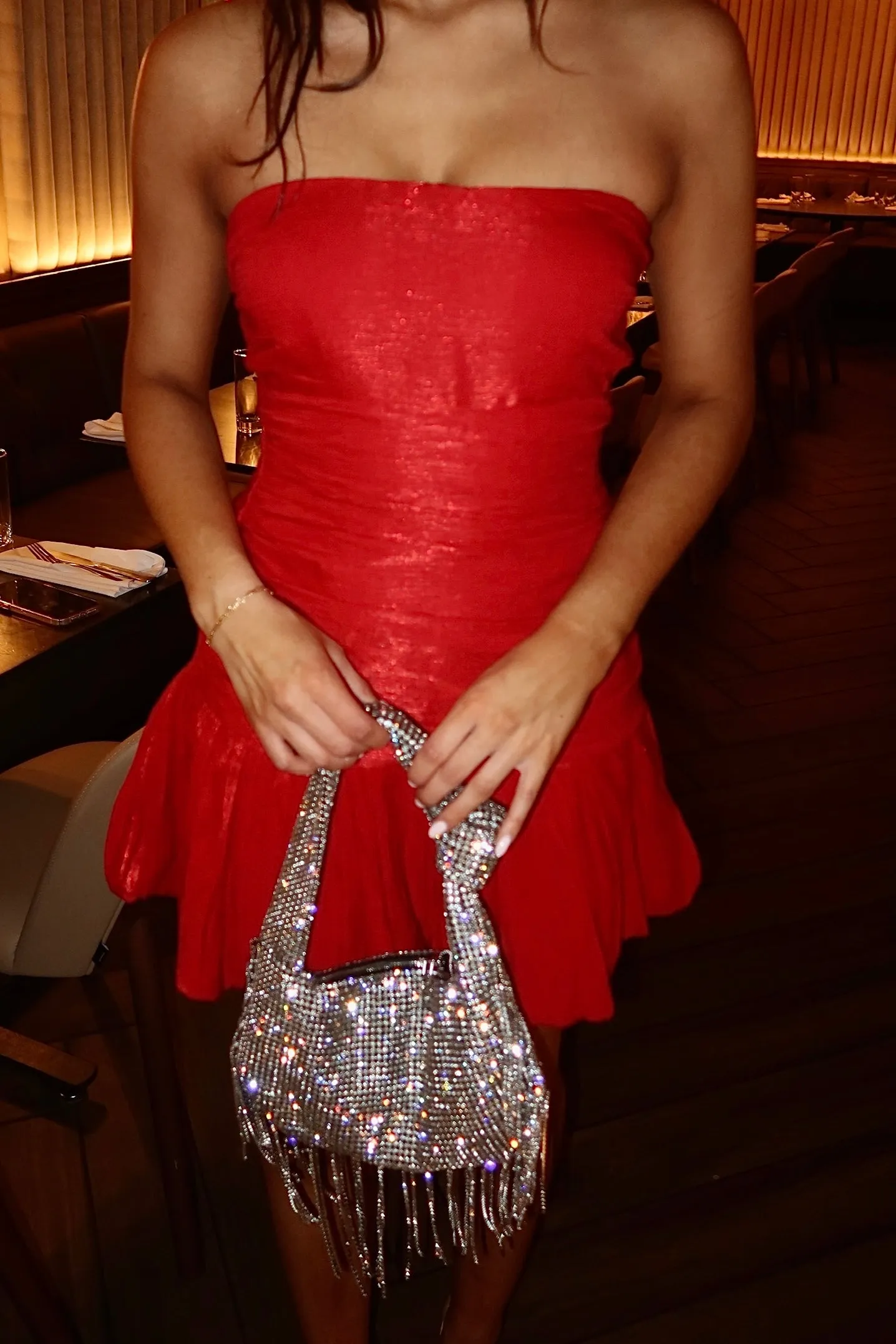 Unreal Charmer Mini Dress sold by Bella Rose boutique product image thumbnail 2