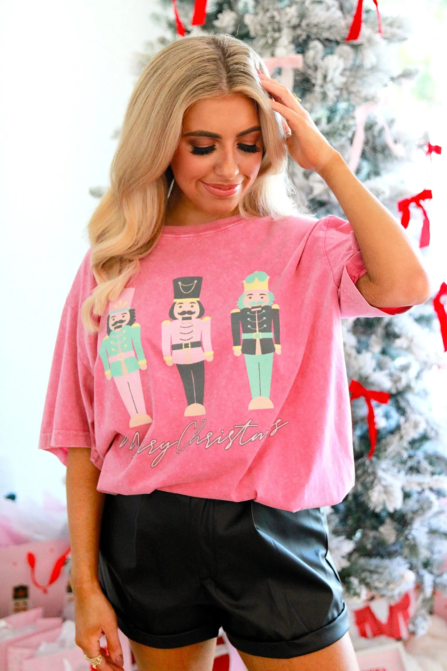 Christmas Soldiers Graphic Tee sold by Bella Rose boutique