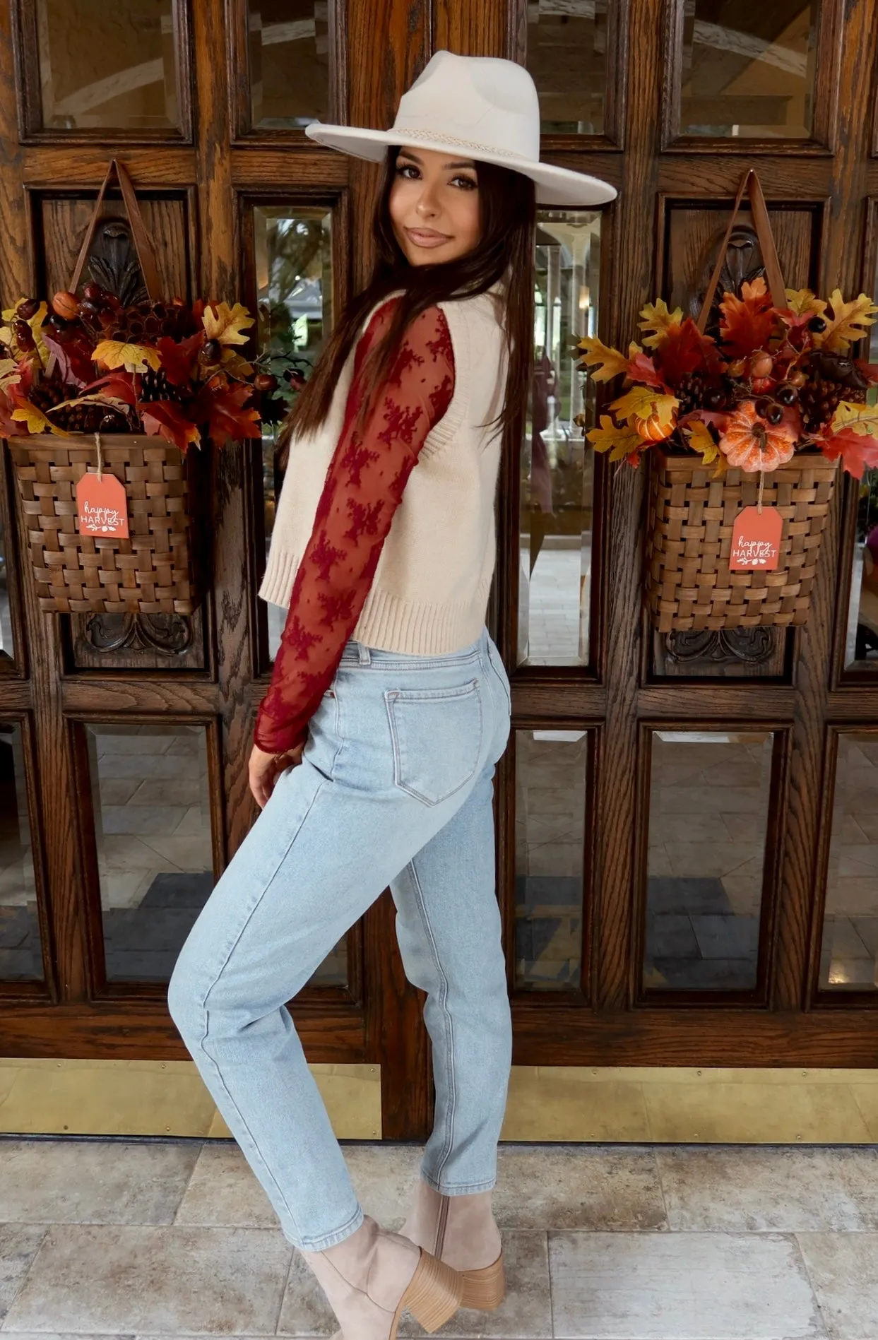 Captivating Presence Lace Top sold by Bella Rose boutique product image thumbnail 2