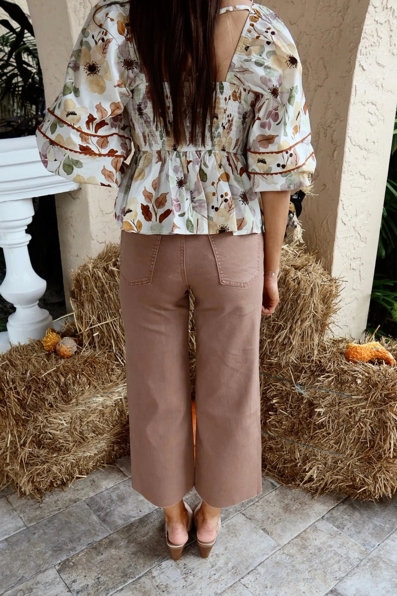 Eye-Catching Sweetie Peplum Top sold by Bella Rose boutique product image thumbnail 5