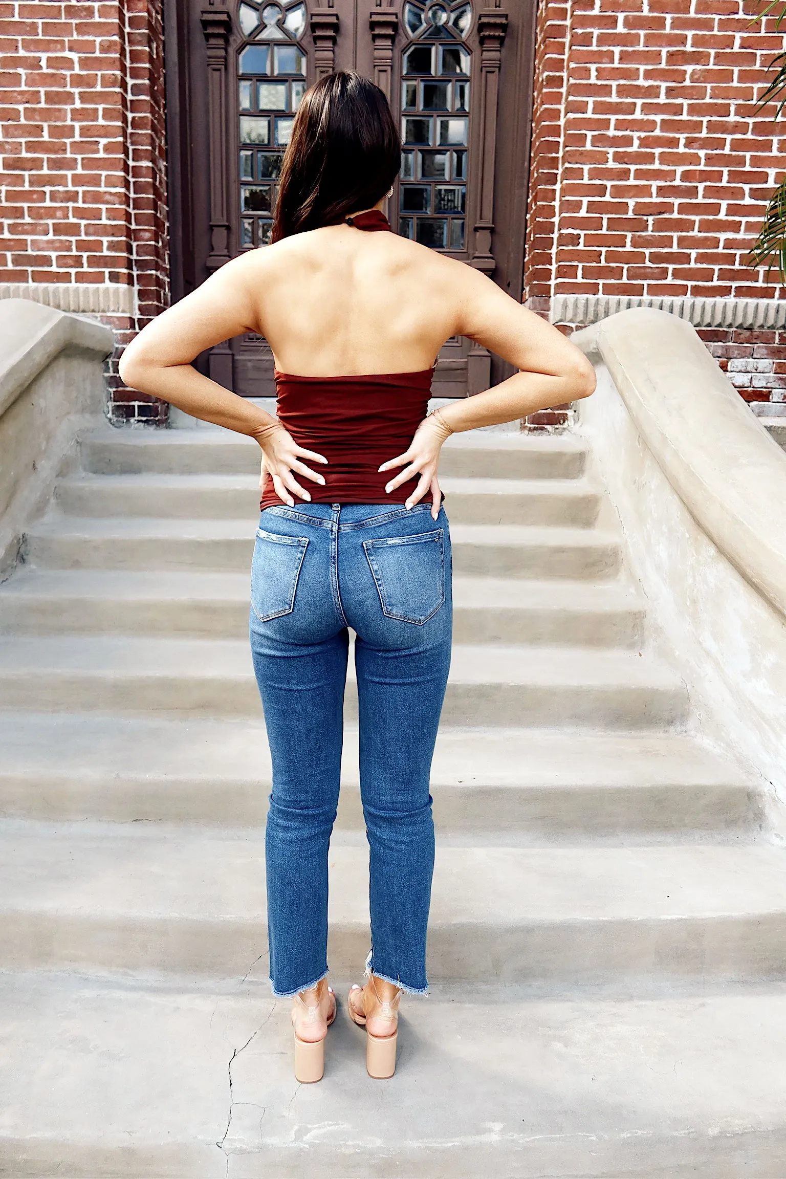 Perfect Idea Straight Leg Jeans sold by Bella Rose boutique product image thumbnail 4