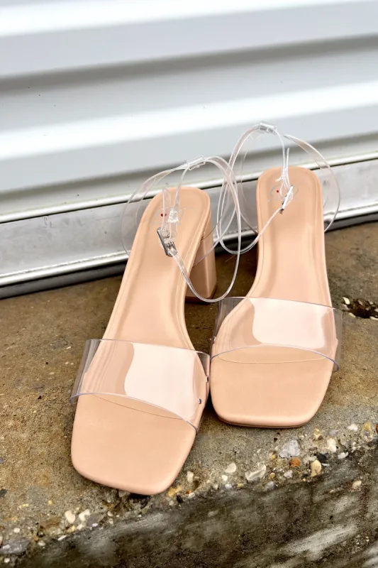 Clear Confusion Heels sold by Bella Rose boutique