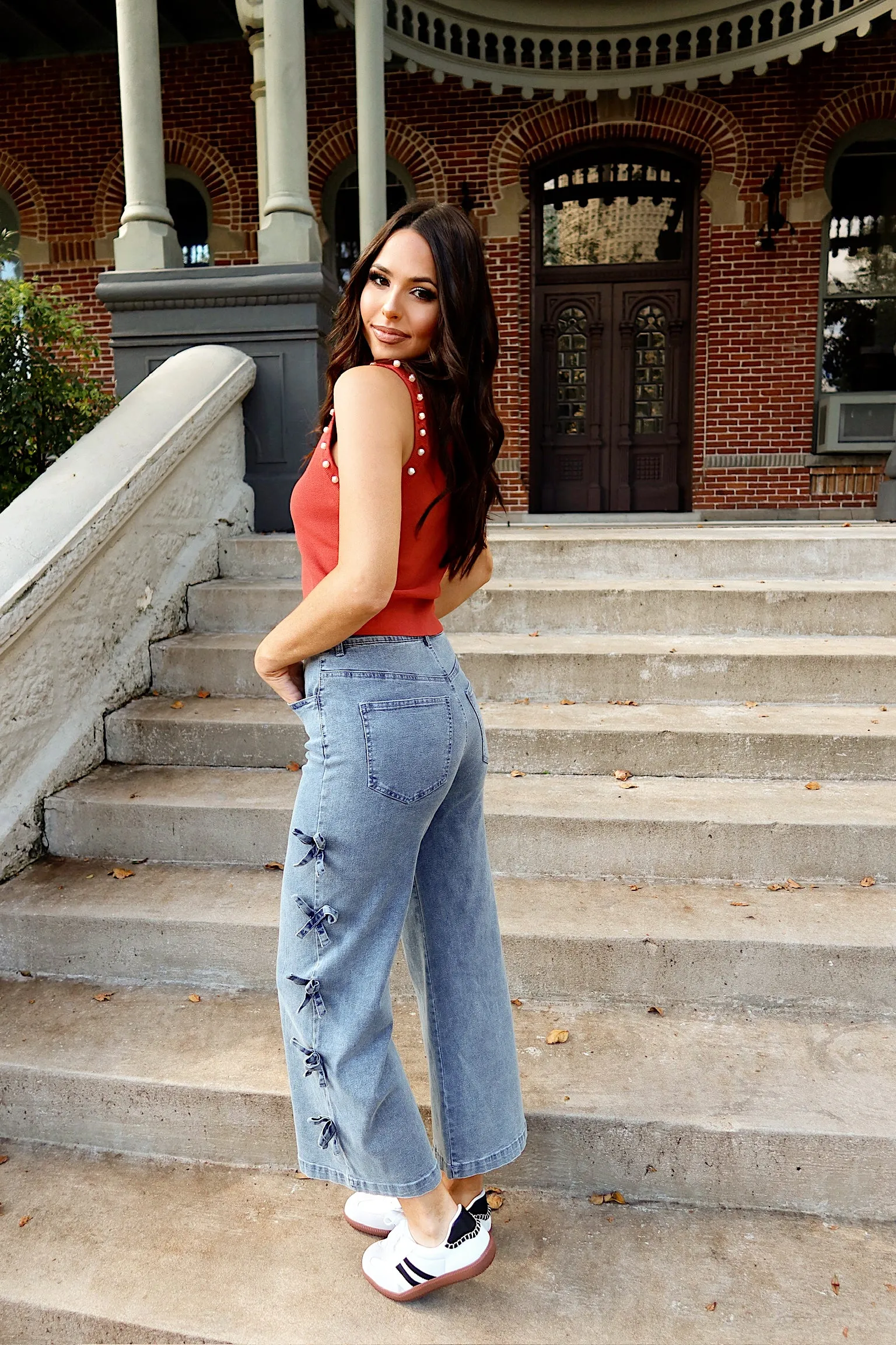 Bringing The Style Embellished Jean sold by Bella Rose boutique product image thumbnail 4