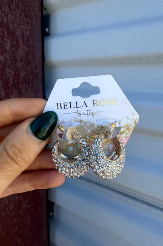 Bold Expression Teardrop Earrings sold by Bella Rose boutique