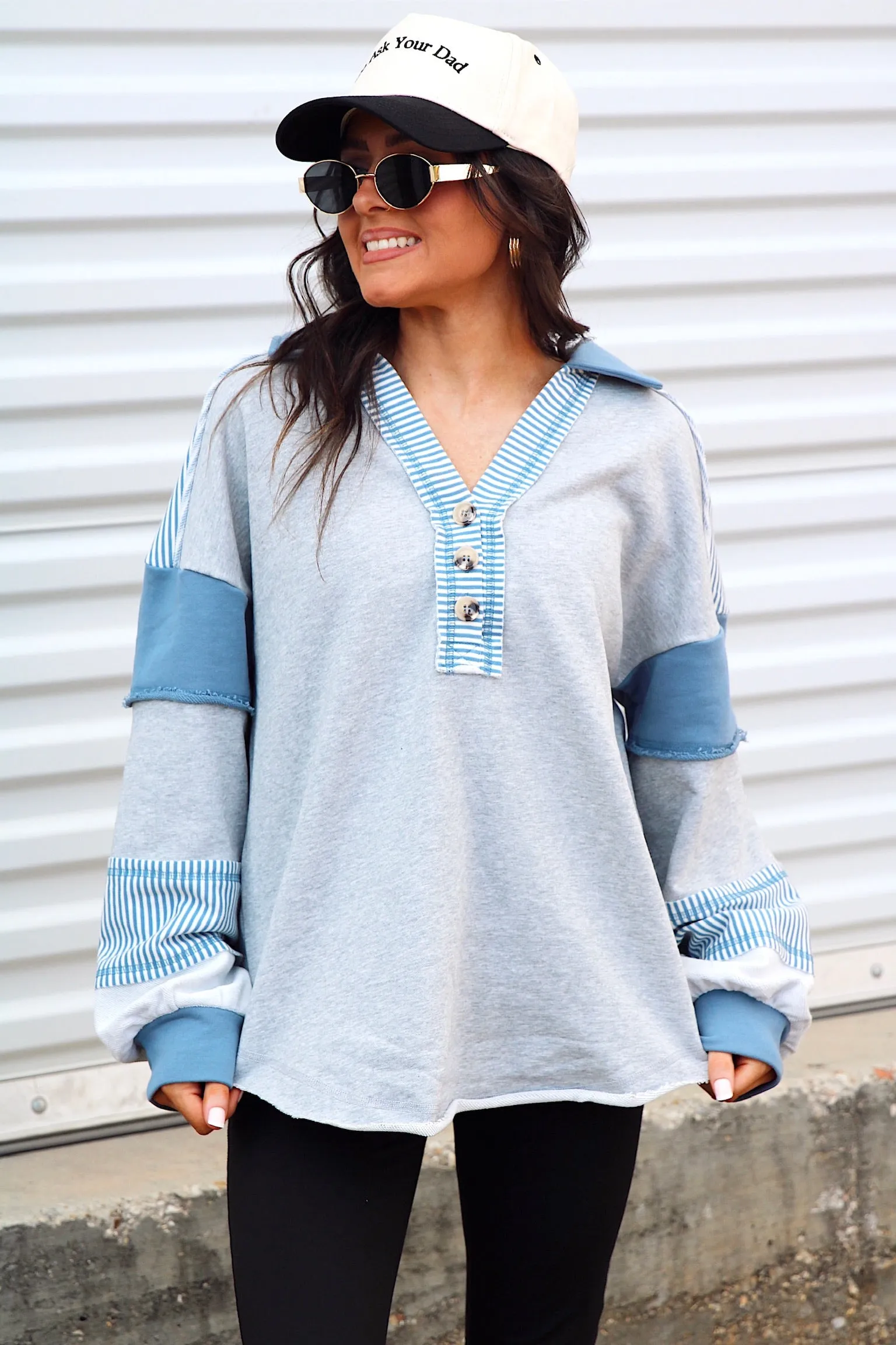 More Than It Hurts You Colorblock Top sold by Bella Rose boutique product image thumbnail 2