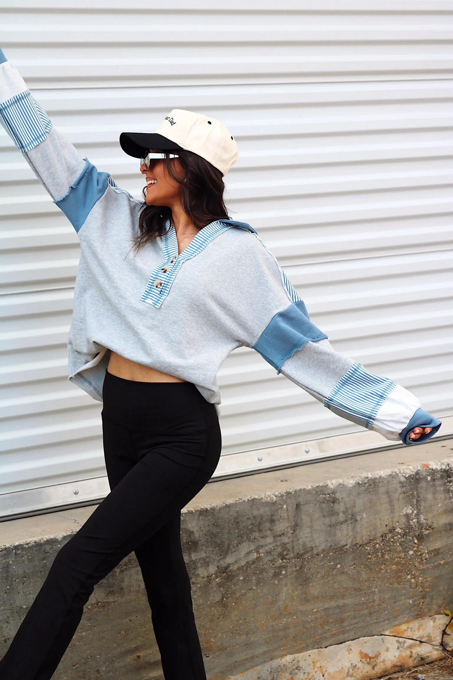 More Than It Hurts You Colorblock Top sold by Bella Rose boutique product image thumbnail 5