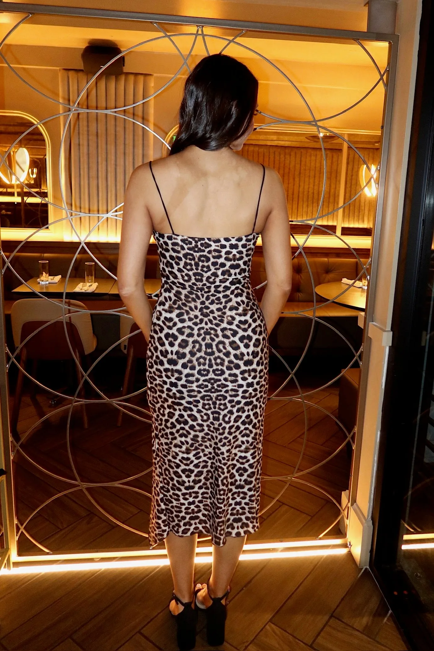 Getting Cat Called Midi Dress sold by Bella Rose boutique product image thumbnail 4