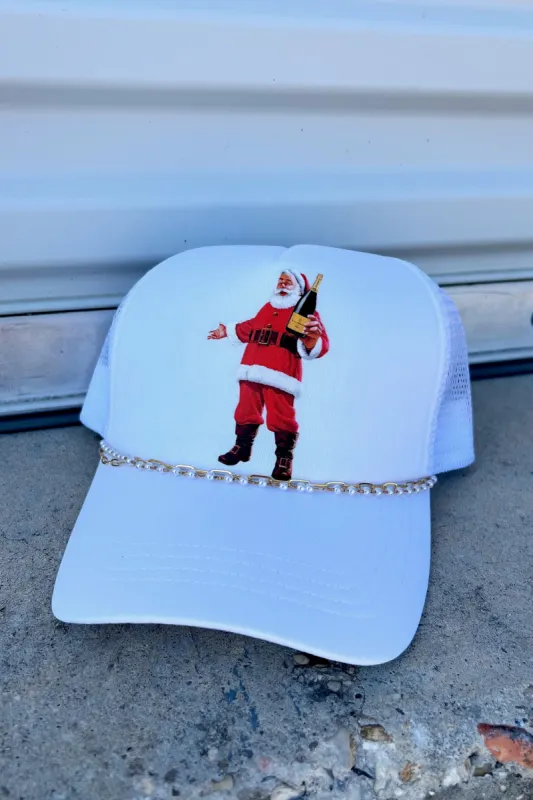 Vintage Santa Trucker Hat sold by Bella Rose boutique