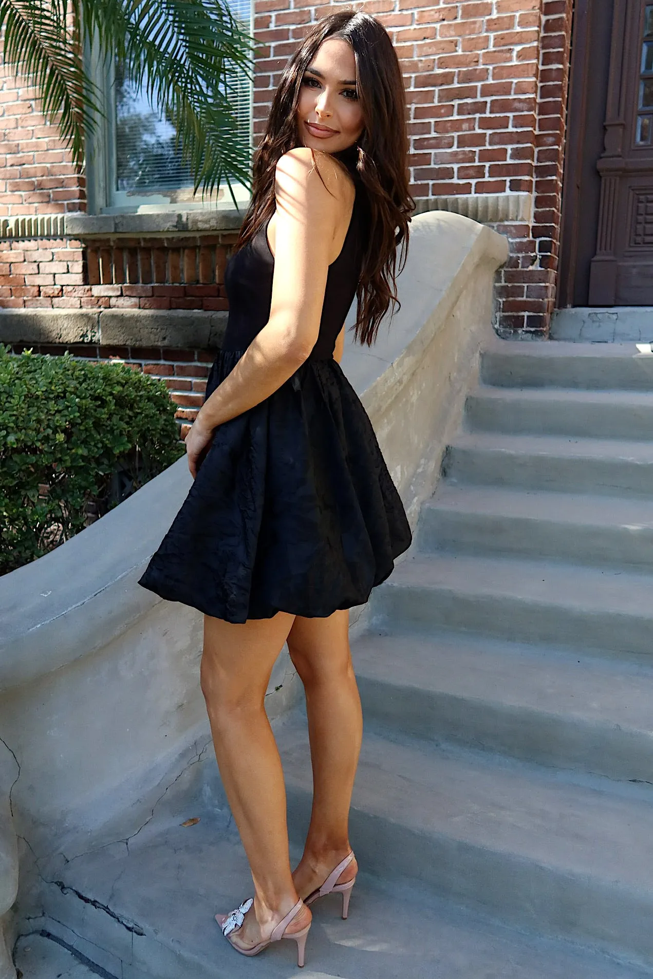 That Special Something Floral Mini Dress sold by Bella Rose boutique product image thumbnail 2