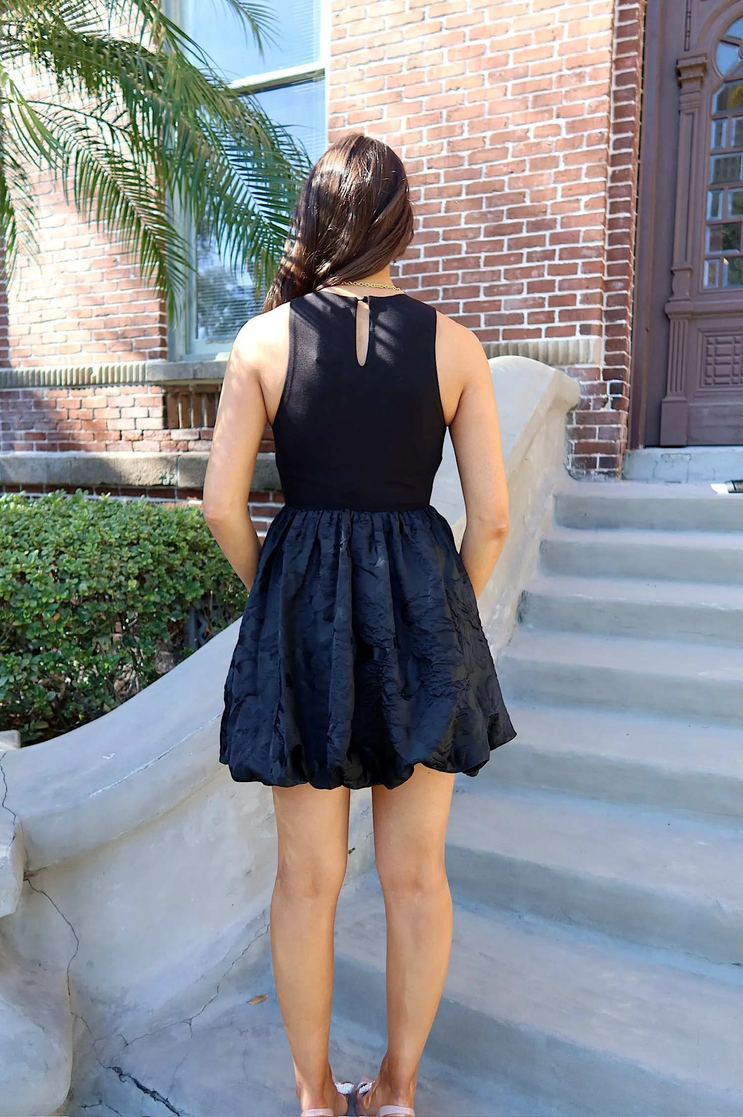 That Special Something Floral Mini Dress sold by Bella Rose boutique product image thumbnail 4