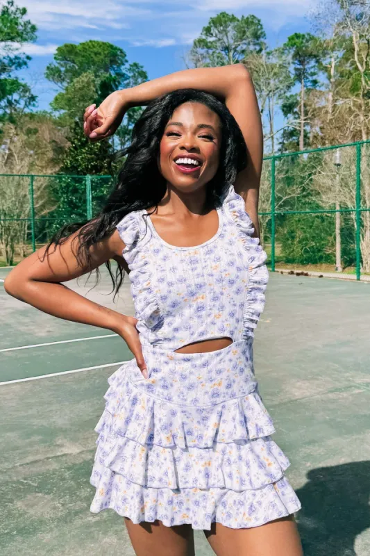 Impressive Blossoms Athletic Dress sold by Bella Rose boutique