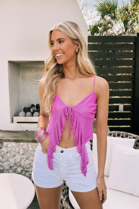 Flare For The Fabulous Cami Top sold by Bella Rose boutique