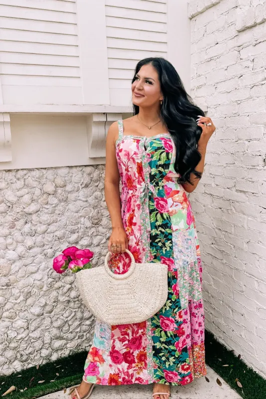 Sweetest Effect Floral Maxi Dress sold by Bella Rose boutique