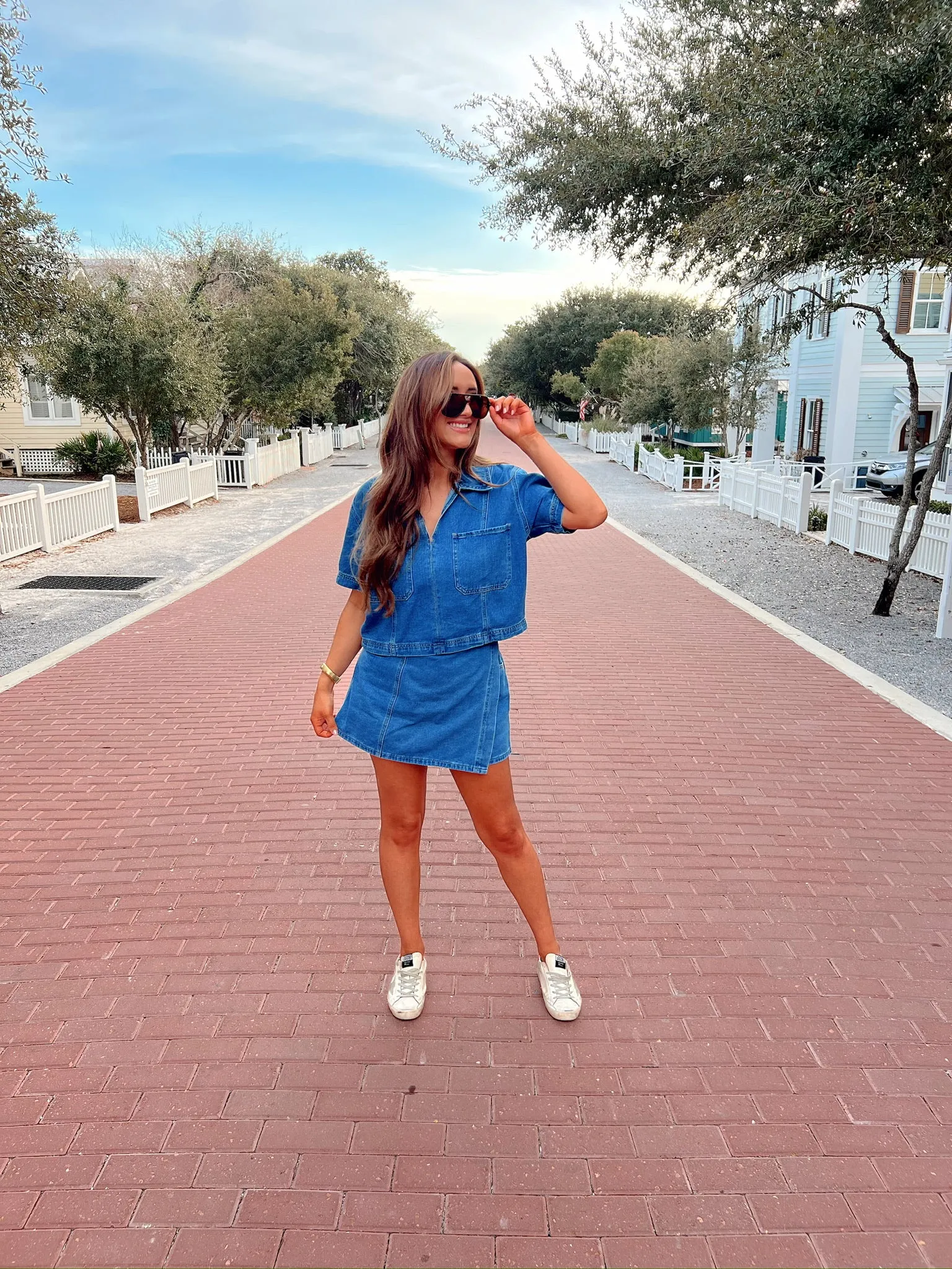 Speaking My Truth Denim Top sold by Bella Rose boutique product image thumbnail 5