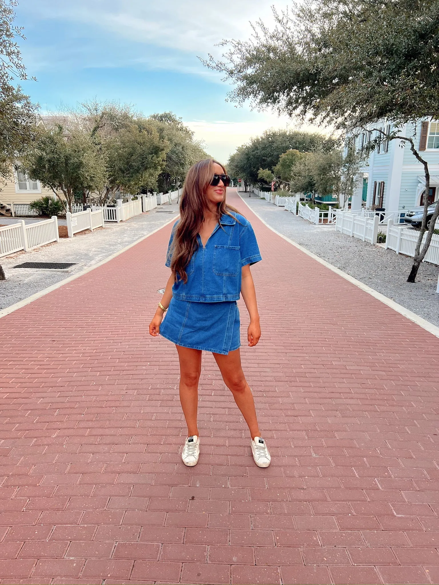 Speaking My Truth Denim Top sold by Bella Rose boutique product image thumbnail 4