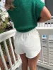Just Vibing Faux Leather Shorts sold by Bella Rose boutique