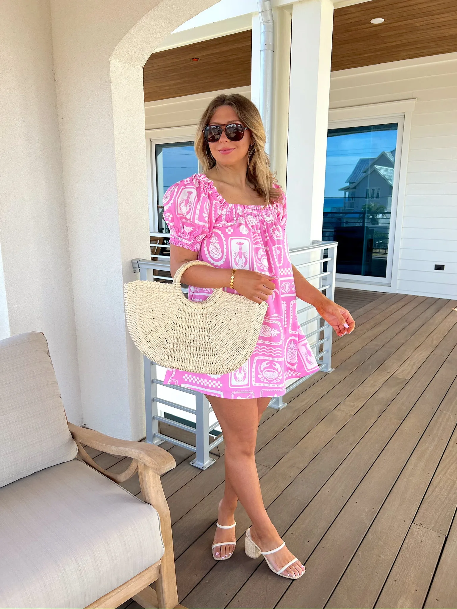 Slice Of Heaven Mini Dress sold by Bella Rose boutique product image thumbnail 3