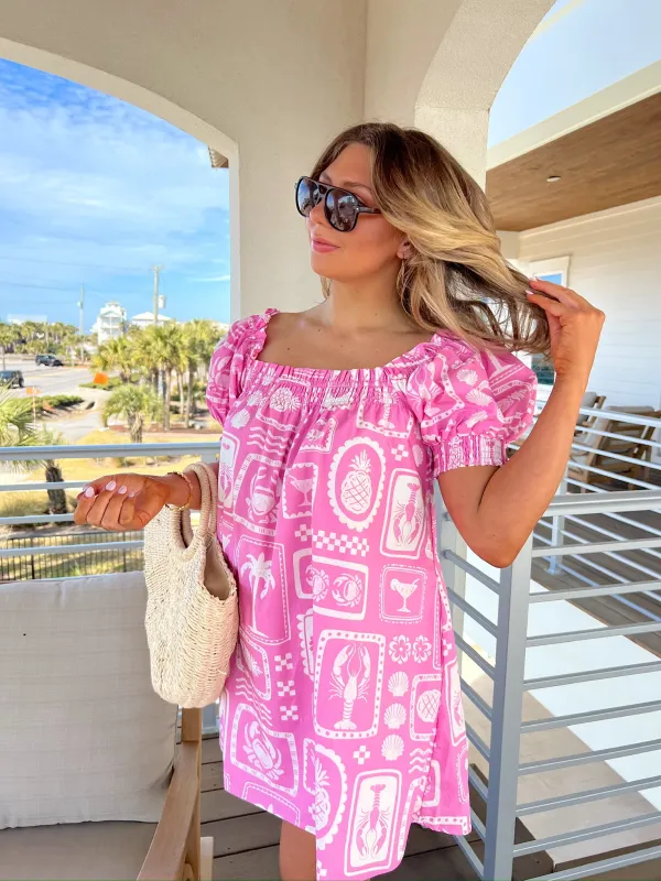 Slice Of Heaven Mini Dress sold by Bella Rose boutique