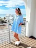 Sweet Wishes Striped Mini Dress sold by Bella Rose boutique
