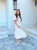 Leaving You Breathless Floral Midi Dress sold by Bella Rose boutique