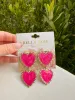 Be My Galentine Drop Earrings (LAST ONE) sold by Bella Rose boutique