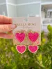 Be My Galentine Drop Earrings (LAST ONE) sold by Bella Rose boutique