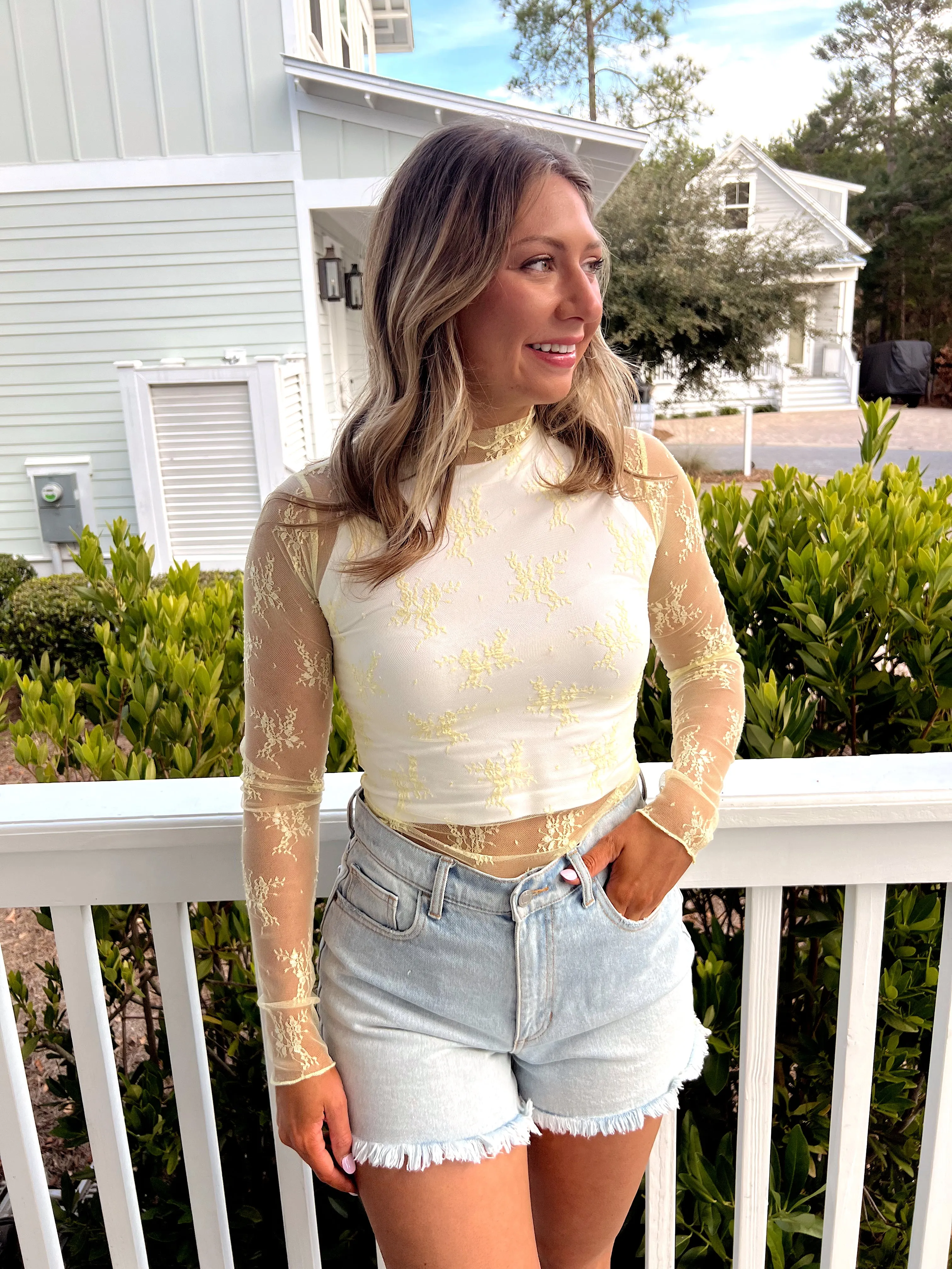 Kick It With Me Mesh Top sold by Bella Rose boutique product image thumbnail 5