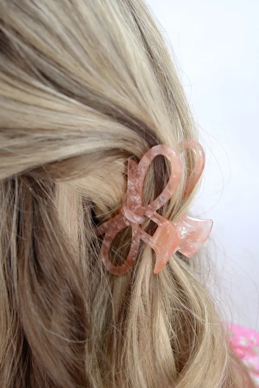 Forever The Cutest Bow Claw Clip sold by Bella Rose boutique