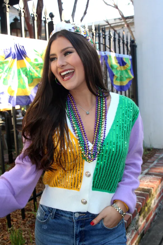 Beads Or Bust Sequin Cardigan sold by Bella Rose boutique