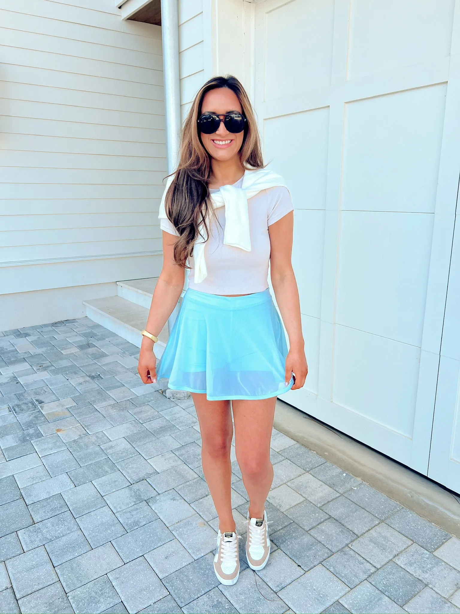 Go With The Flow Mesh Skorts sold by Bella Rose boutique product image thumbnail 4