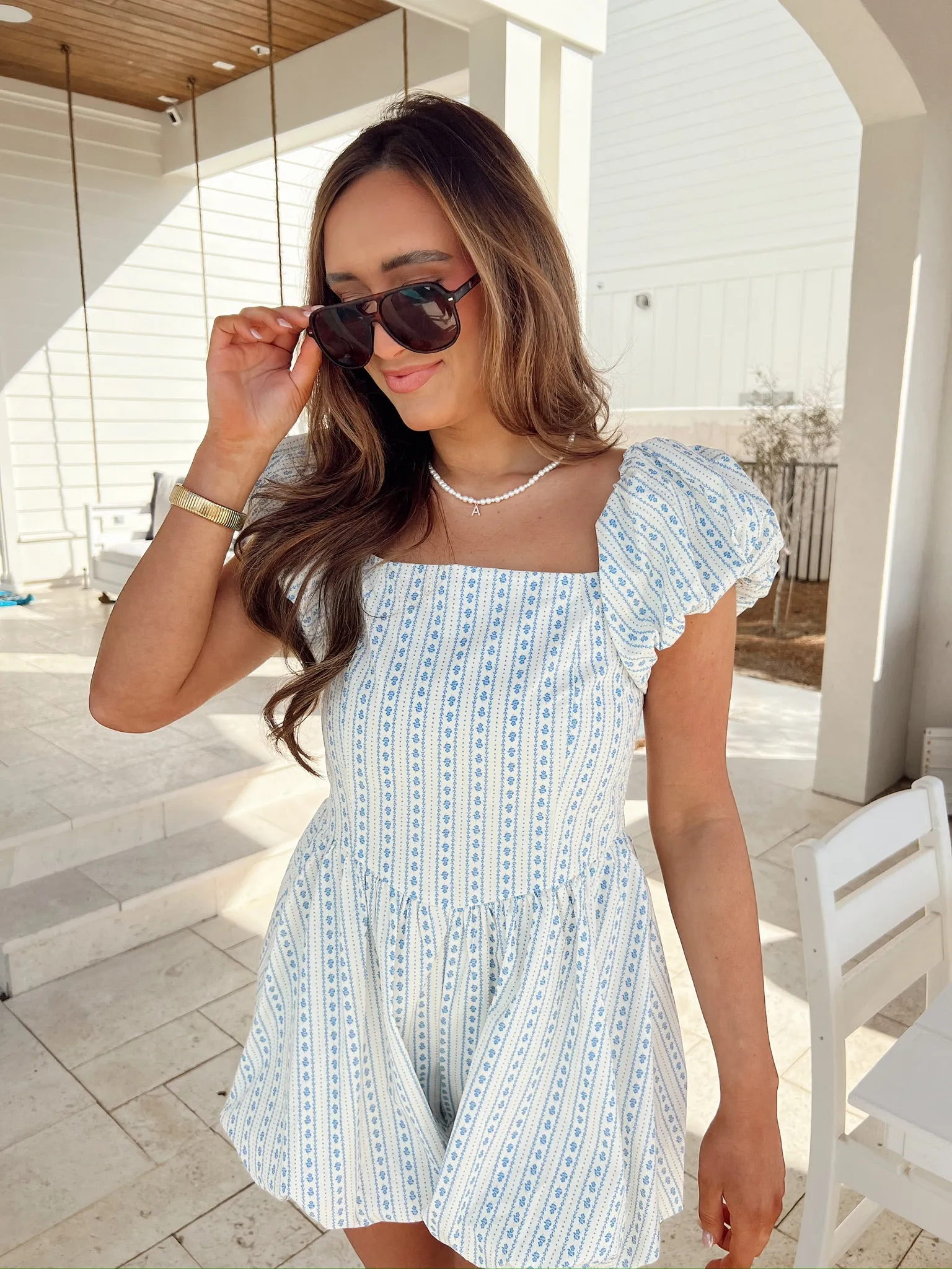 Day In The Life Floral Romper sold by Bella Rose boutique product image thumbnail 3