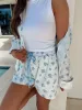 Simple Standards Floral Shorts sold by Bella Rose boutique