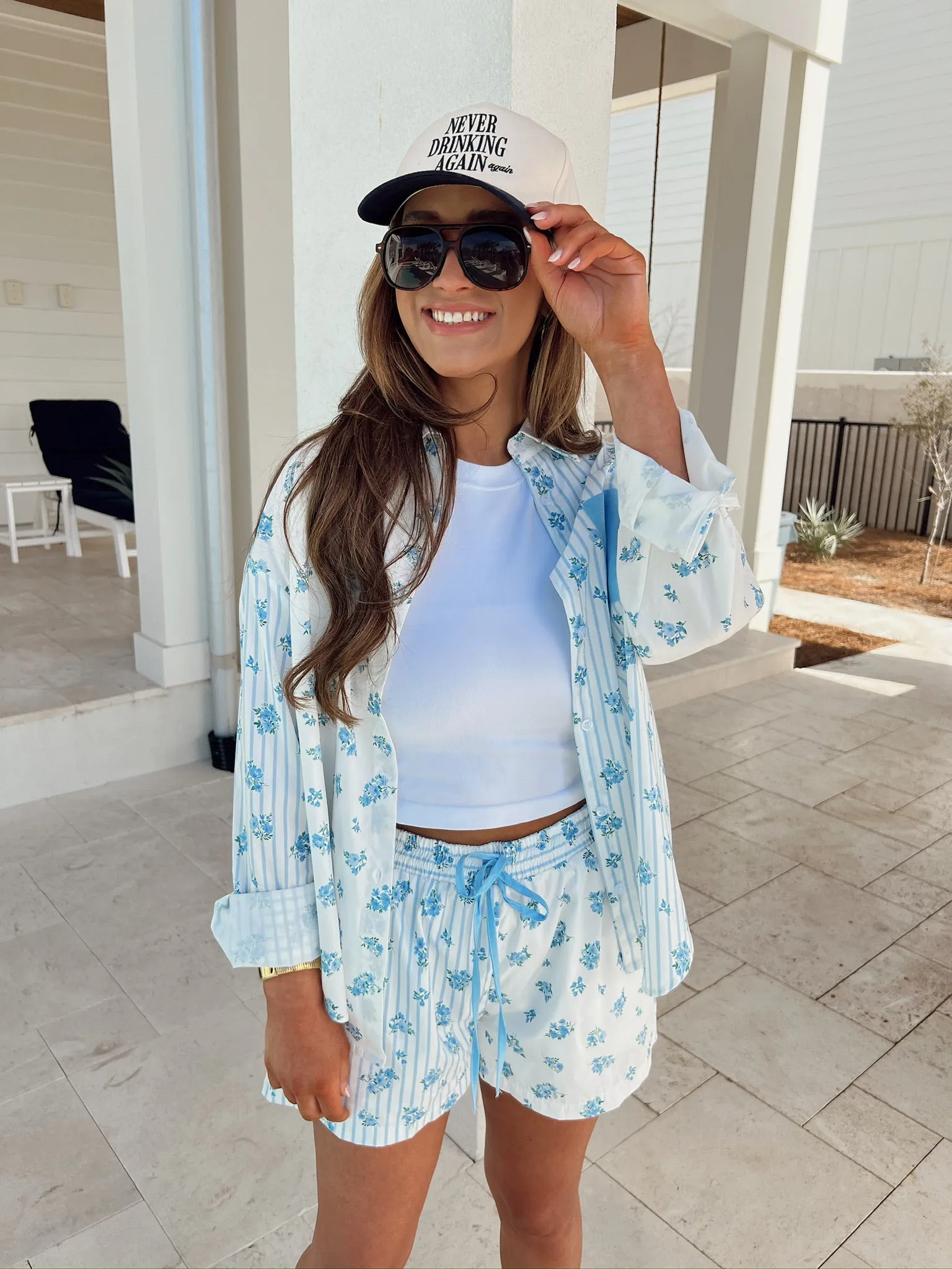 Simple Standards Floral Shorts sold by Bella Rose boutique product image thumbnail 3