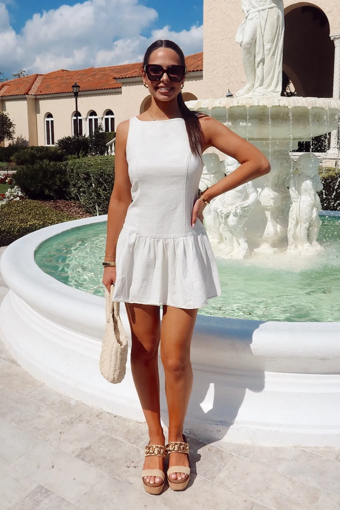 Been Busy Denim Dress sold by Bella Rose boutique