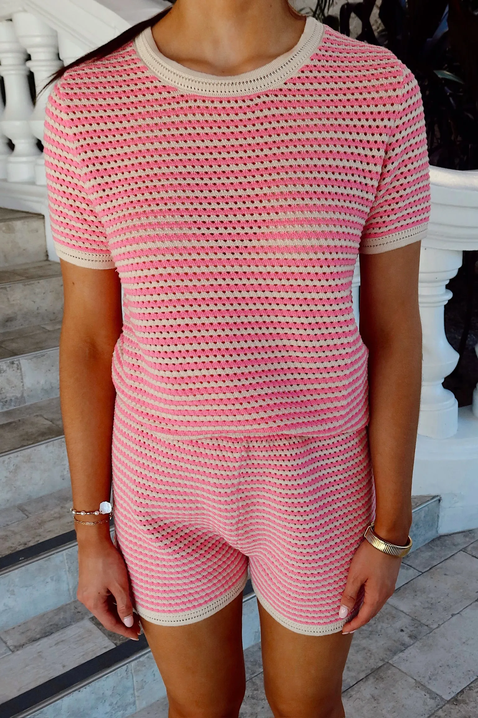 Happily Lazy Knit Shorts sold by Bella Rose boutique product image thumbnail 3