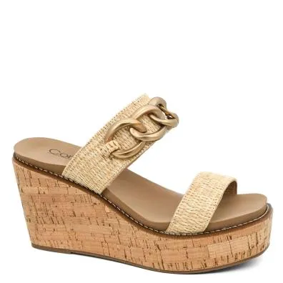 On Vacay Raffia Wedge sold by Bella Rose boutique product image thumbnail 2