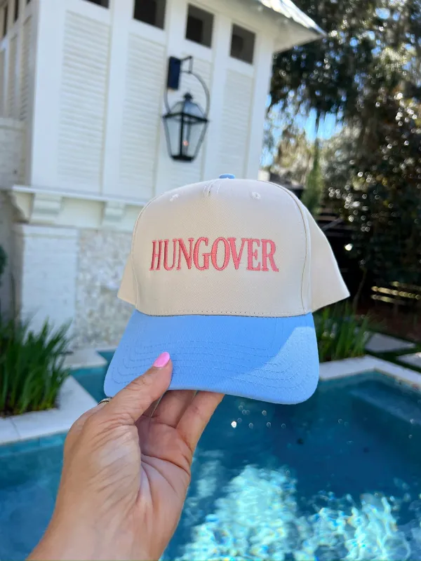 "HUNGOVER" Trucker Hat sold by Bella Rose boutique