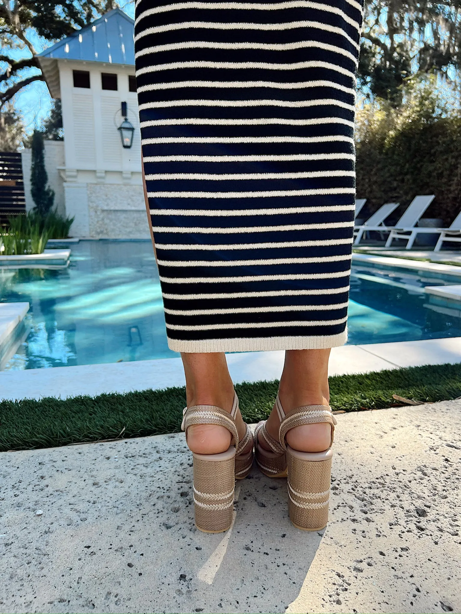 Walking On Sunshine Platform Heels sold by Bella Rose boutique product image thumbnail 3