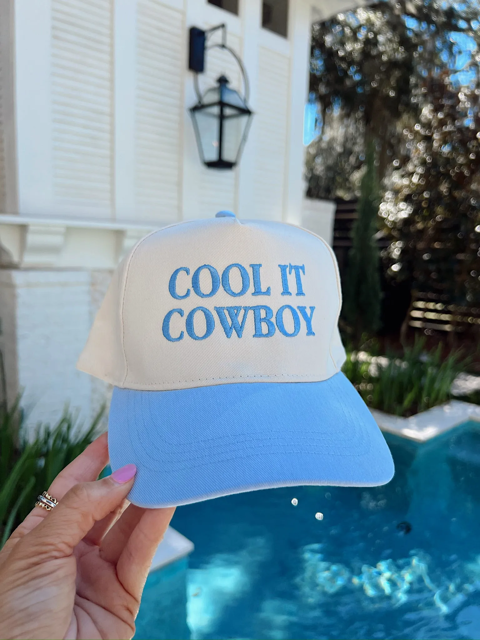 "Cool It Cowboy" Trucker Hat sold by Bella Rose boutique product image thumbnail 4