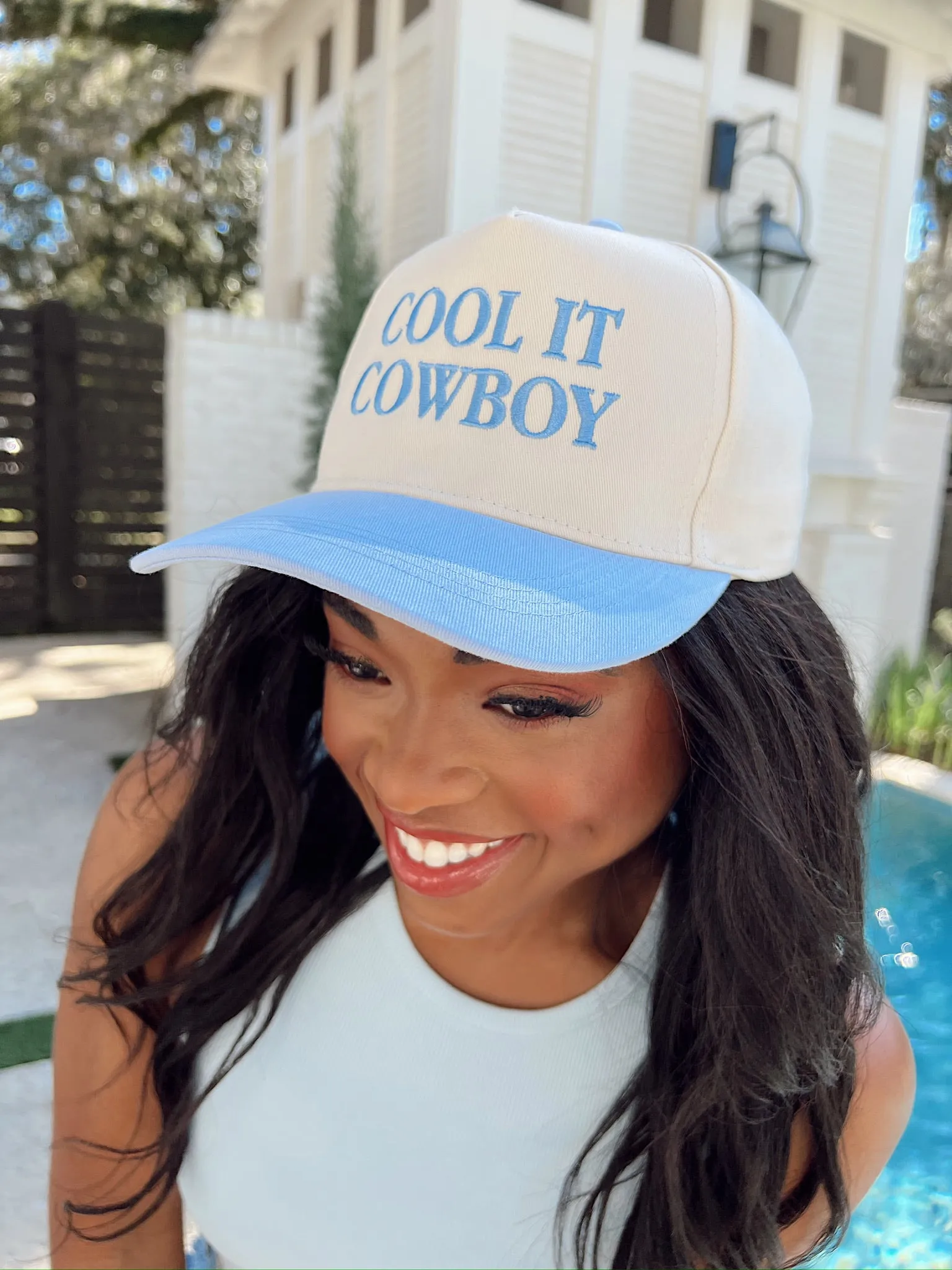 "Cool It Cowboy" Trucker Hat sold by Bella Rose boutique product image thumbnail 3