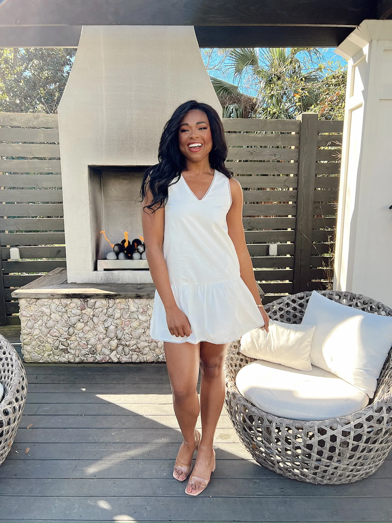 Cutie On The Loose Mini Dress sold by Bella Rose boutique product image thumbnail 5