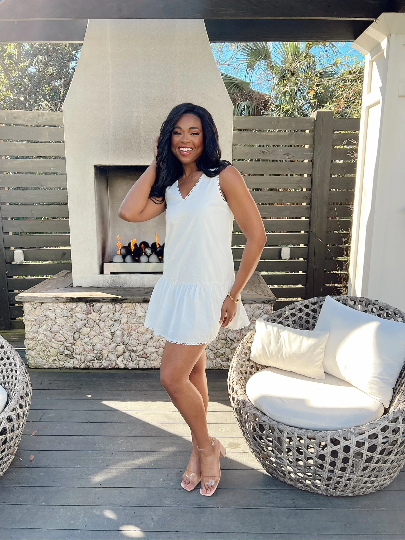 Cutie On The Loose Mini Dress sold by Bella Rose boutique product image thumbnail 2