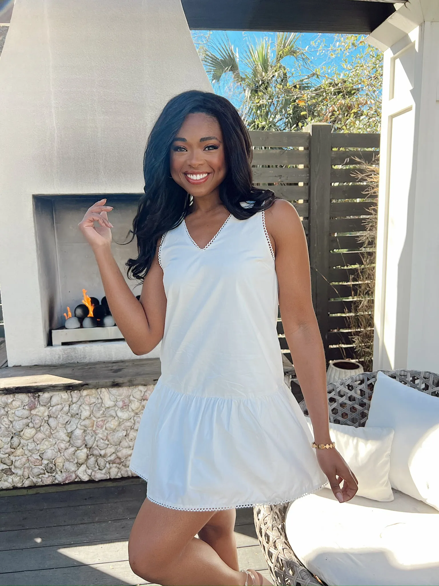 Cutie On The Loose Mini Dress sold by Bella Rose boutique product image thumbnail 3