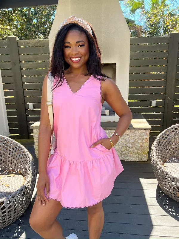Cutie On The Loose Mini Dress sold by Bella Rose boutique