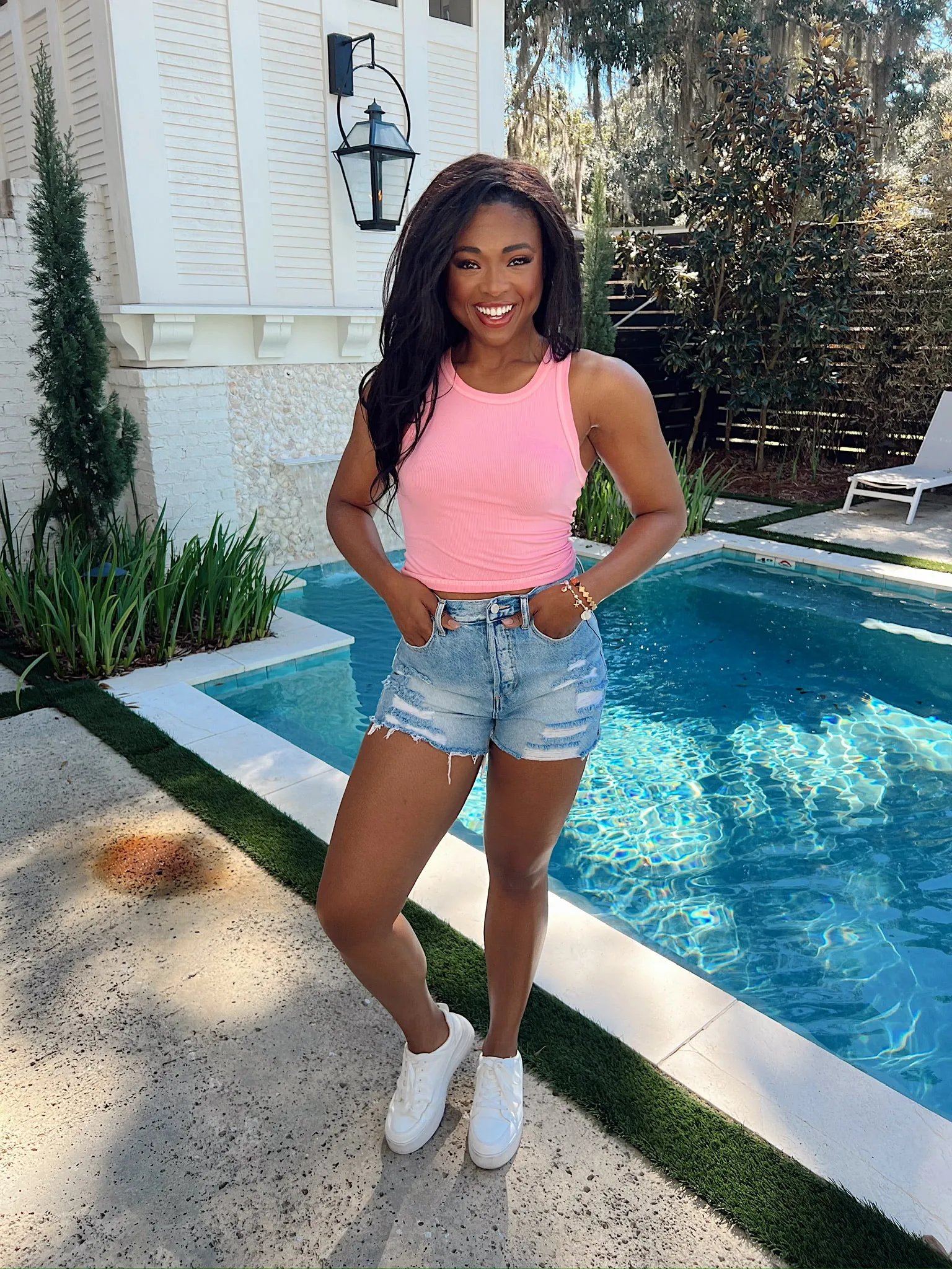 No Fuss Ribbed Tank Top sold by Bella Rose boutique product image thumbnail 4