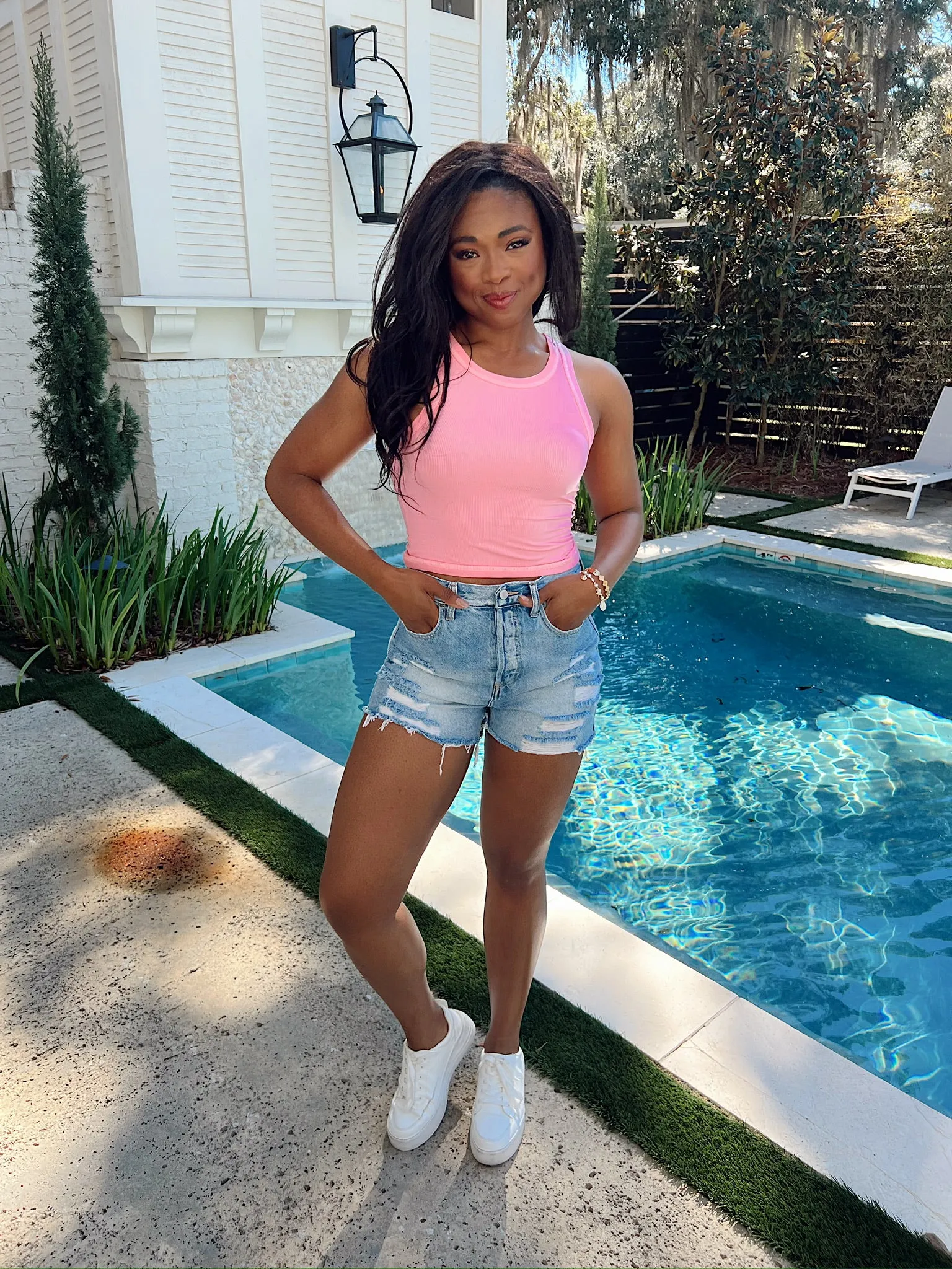 No Fuss Ribbed Tank Top sold by Bella Rose boutique product image thumbnail 3