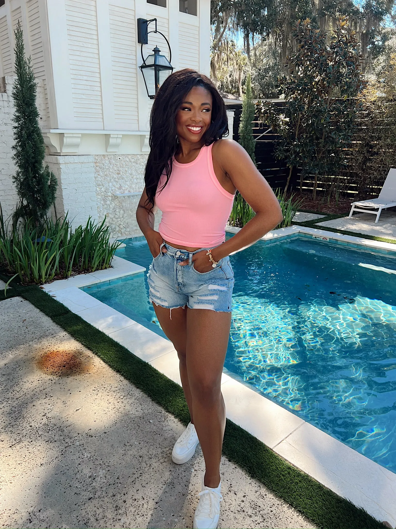 No Fuss Ribbed Tank Top sold by Bella Rose boutique product image thumbnail 5