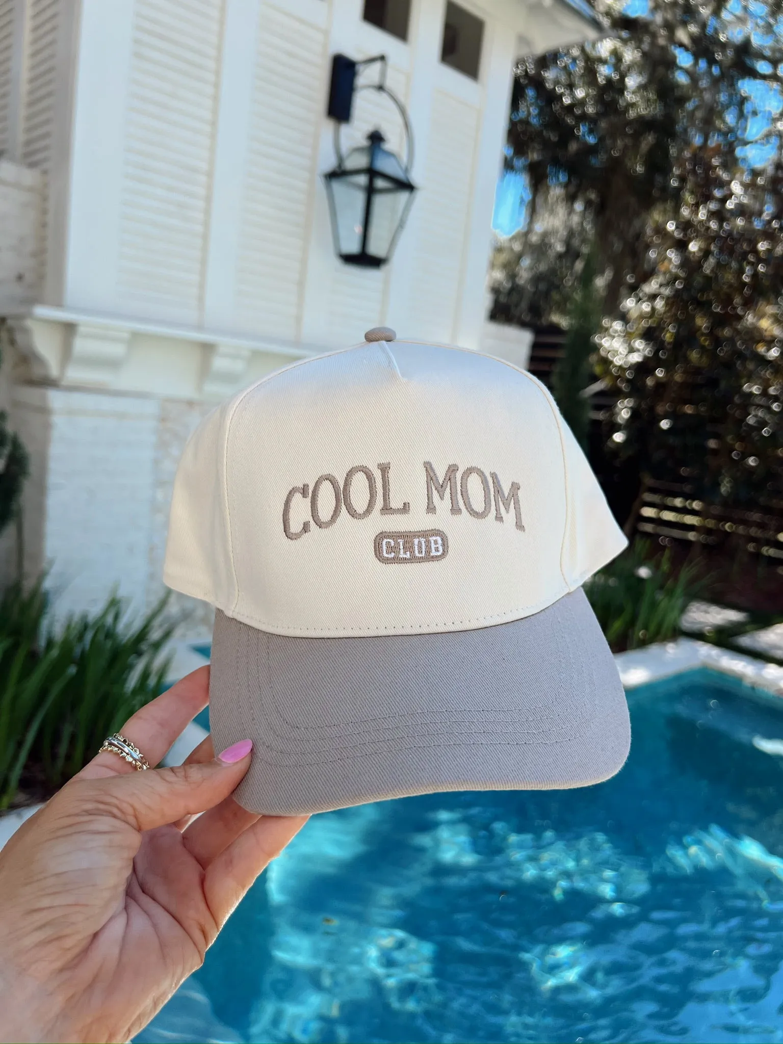 "Cool Mom Club" Trucker Hat sold by Bella Rose boutique